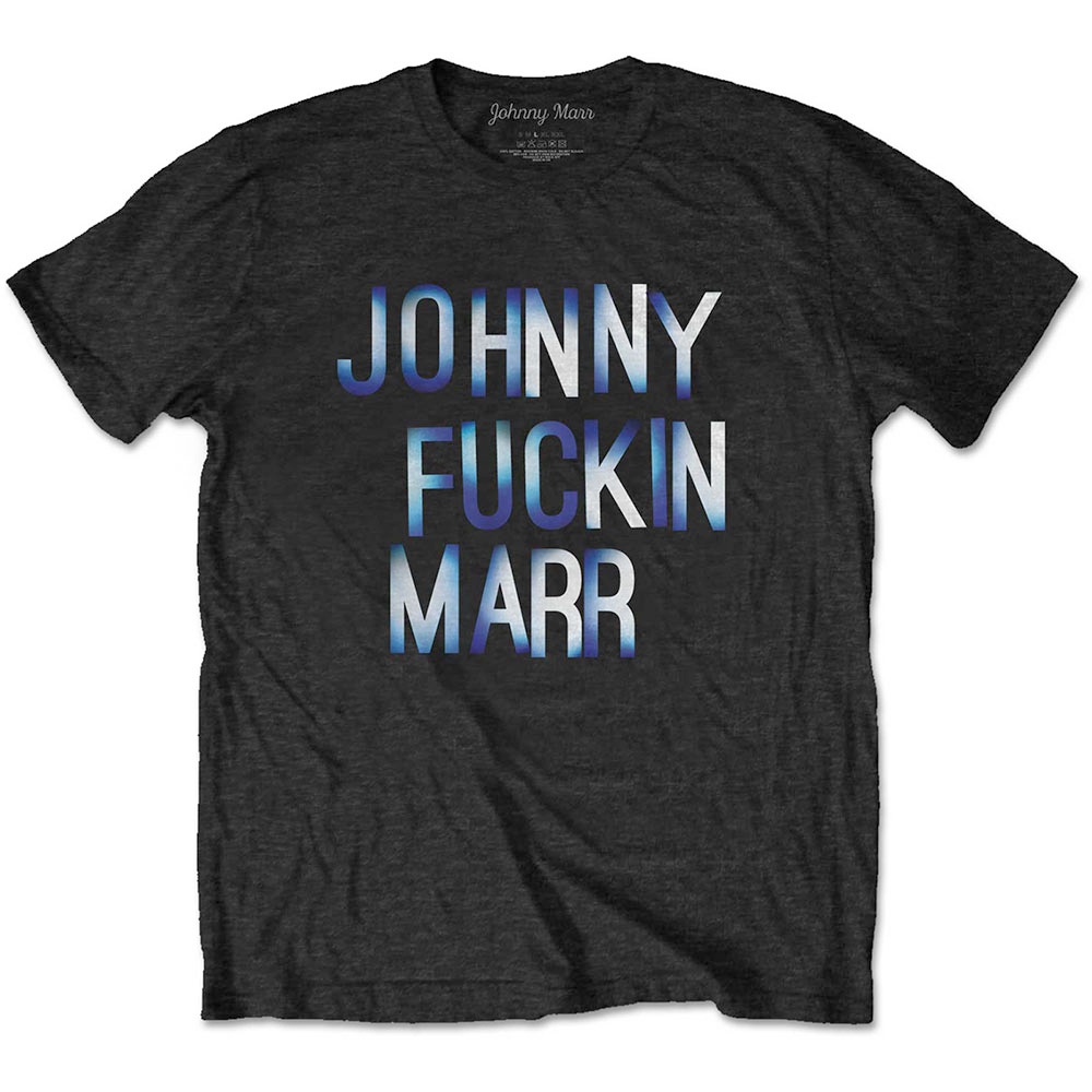 Johnny Marr - JFM Heren Tshirt - Zwart